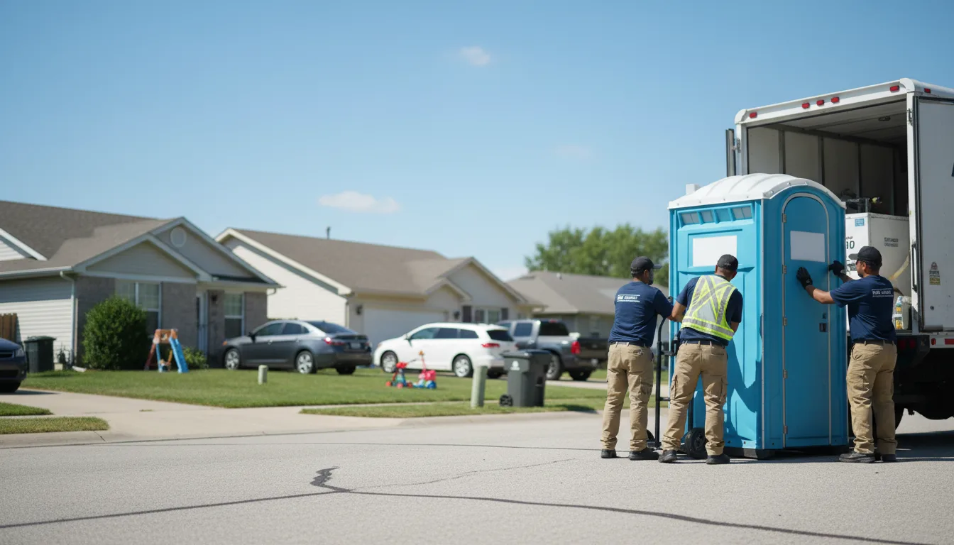 Standard Porta Potty Rentals in Canton, MO near me